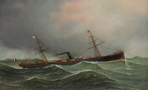 Fransk Steamsailor Cachemire